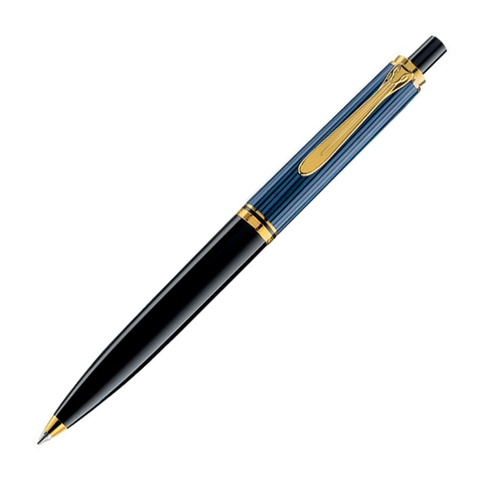 Ручка шариковая Pelikan Souverän® Black Blue GT (996843)