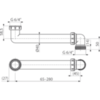 Соединение экономящие пространство 6/4”,  арт.P109 AlcaPlast