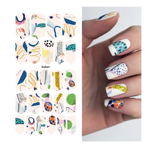 ПЛЕНКИ NAILS WRAPS IKEBAN