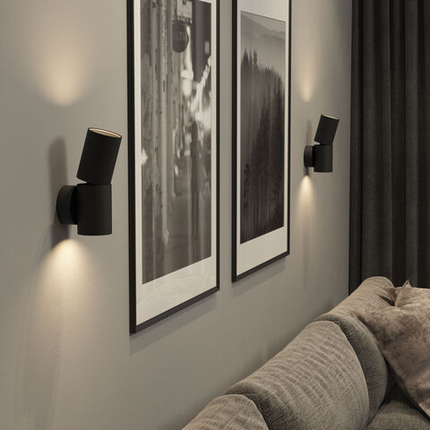 Настенный светодиодный светильник Elektrostandard Deep 40126/LED черный