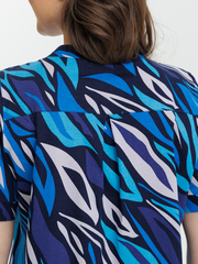 4630 Туника на пуговицах