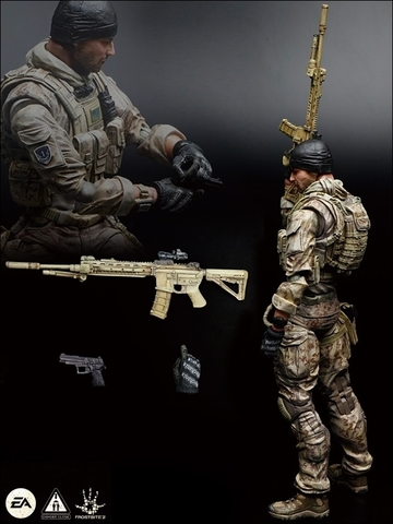 Медаль за отвагу фигурка Боец Проповедник (копия) — Medal of Honor Warfighter Tom Preacher Play Arts Kai (copy)