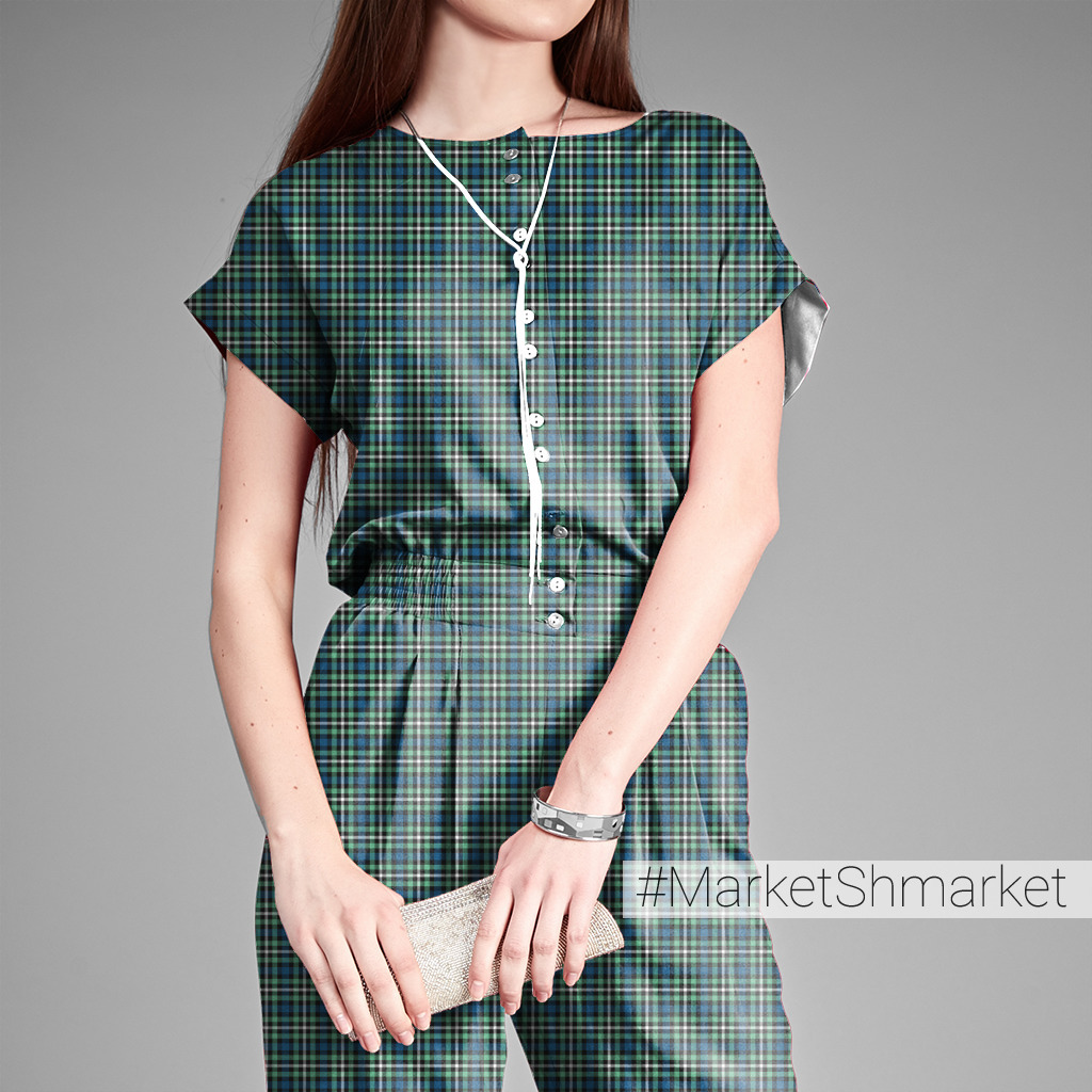 Ткани Зеленая шотландская клетка тартан - закажи на #MarketShmarket.com ...