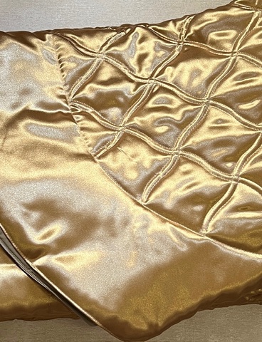 Покрывало 265х275 Emozioni Oro золотое