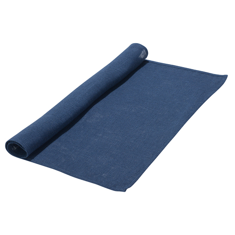 Салфетка сервировочная льняная 45x45 Tkano Essential синяя