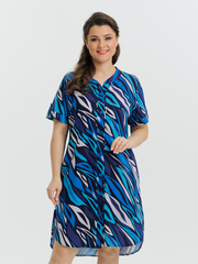 4630 Туника на пуговицах