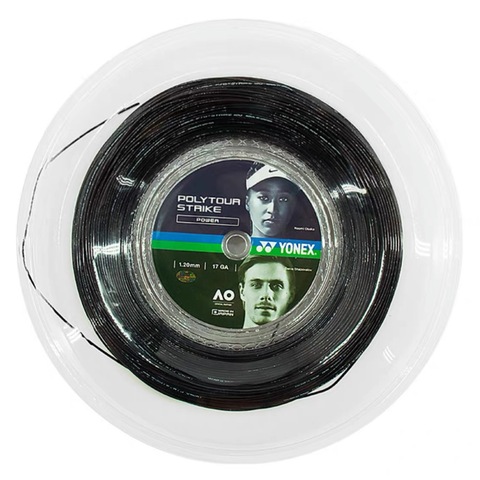Струны теннисные Yonex POLY TOUR STRIKE POWER BLACK (1.20мм / 200м)