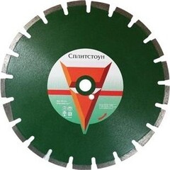 43712 Отрезной алмазный круг 1A1RSS 350*40*3,3*10*25,4*24SL асфальт 60