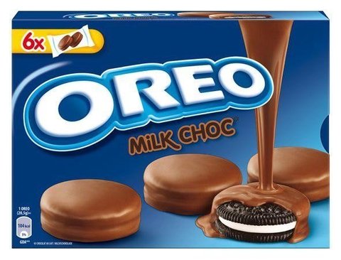 Печенье Oreo Choc Milk Орео покрытое молочным шоколадом 246 гр