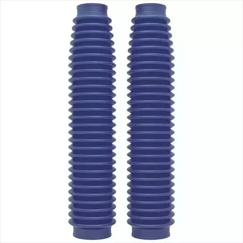 Гофры передней вилки Polisport 350х41 мм (син.)