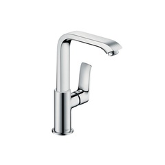 Смеситель для раковины с высоким изливом и донным клапаном Hansgrohe Metris 31187000 фото