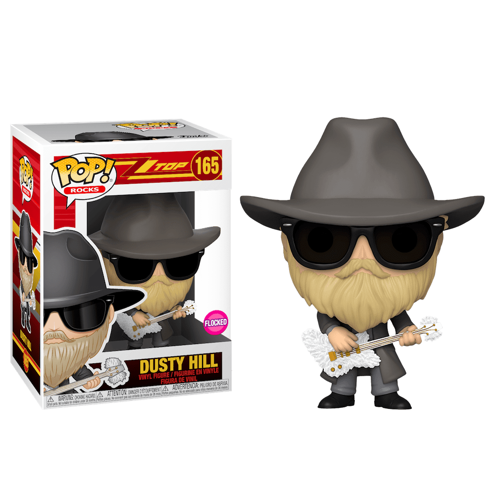 Funko POP! ZZ Top: Dusty Hill (Flocked 