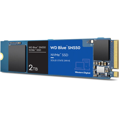 Диск SSD WD 2TB Blue SN550 M2.2280 NVMe PCIe Gen3 8Gb/s