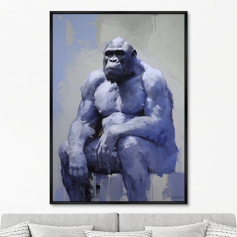 ArtNoMore - Репродукция картины на холсте Обеденный перерыв, этюд № 2, 2024г.