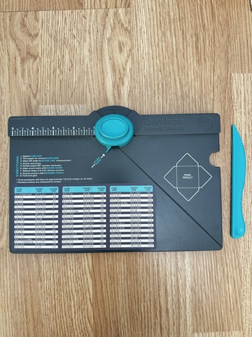 Доска для изготовления конвертов Envelope Punch Board