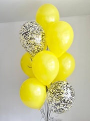 Желтые воздушные шары №3048
