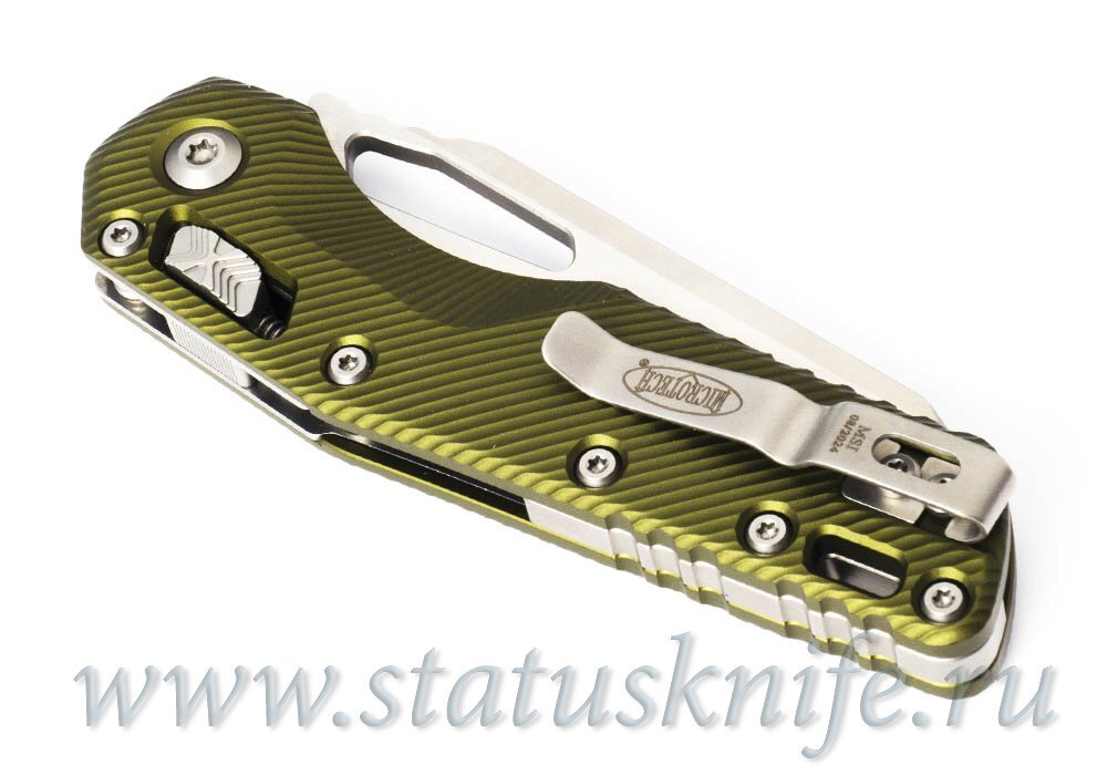 Нож Microtech MSI 210-10FLOD RAM-LOK Fluted Green