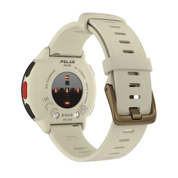 Polar Pacer Cloud White HR (H10)