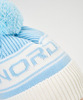 Шапка Nordski Blizzard Ice Water/White