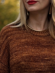 Мастер-класс по вязанию спицами джемпера 