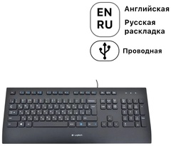 Клавиатура Logitech K280e PRO черный