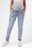 Джинсы для беременных (REGULAR) 13464 голубой
