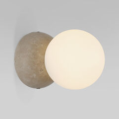 Настенный светильник из травертина 303051 травертин