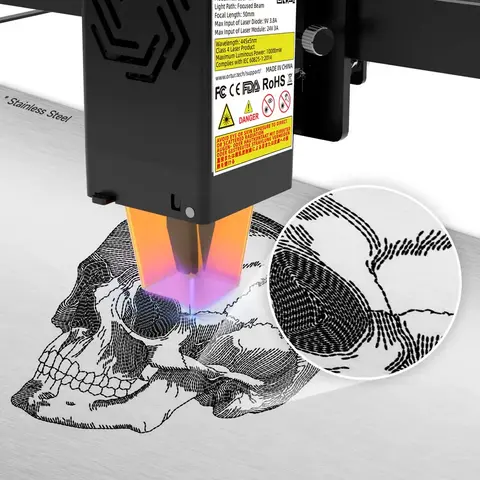 Станок для лазерной гравировки и резки Ortur Laser Master3 LE LU2-10A с лазером 10 Вт