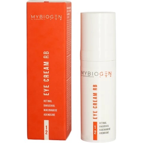 MYBIOGEN By Biogenesis Lab Омолаживающий крем для глаз с ретинолом и бакучиолом, 15 мл | Eye cream RB