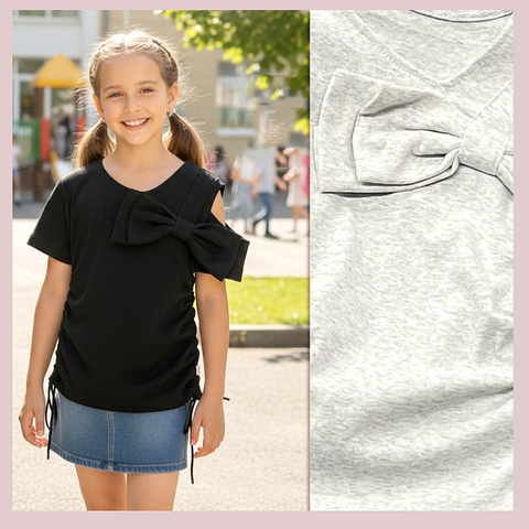 Футболка хлопок д (5-10) 260226-XL9022