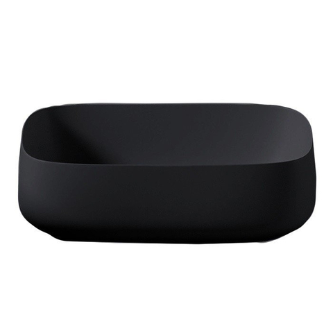 ArtCeram COL009 17 34 ArtCeram COGNAC Раковина настольная Quadro 56x41 см, цвет матовый черный