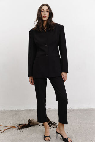 Брюки укороченные BLACK SWAN | Черный