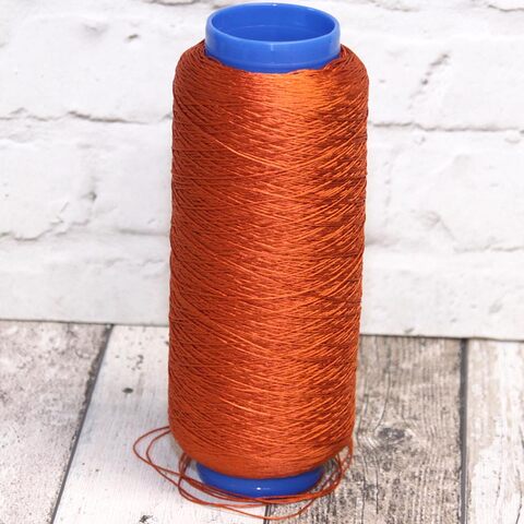 Шелк 100% CORDONETTO 560 рыжий