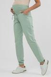 Спортивные брюки для беременных 15845 мятный