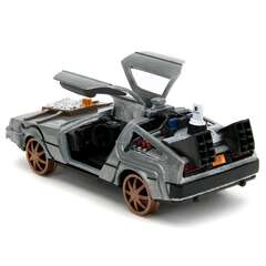 Машинка Jada Toys Back to the Future III: Time Machine on Railroad Wheels (DeLorean)