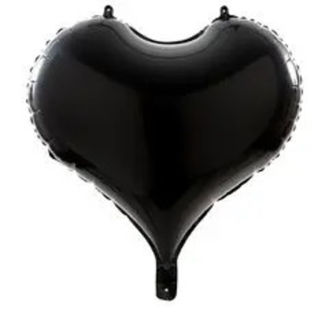 Сердце F «Черный» 22″