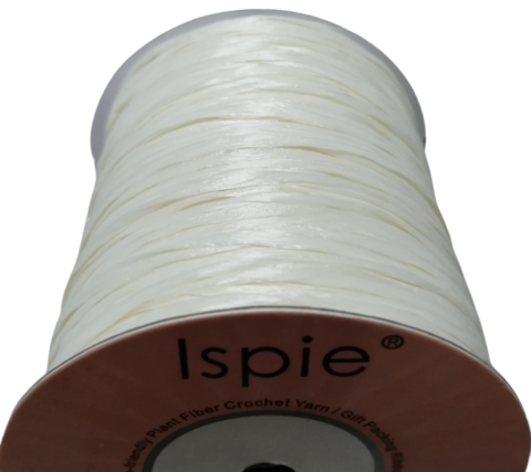 Рафия Ispie SD White Кремовый