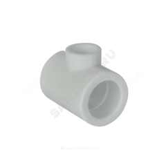 Тройник PP-R переходной белый Дн 110х75х110 внутренняя пайка VALFEX 10107510