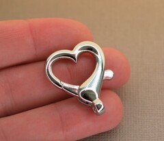 Карабин сердце 21х26
