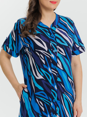 4630 Туника на пуговицах