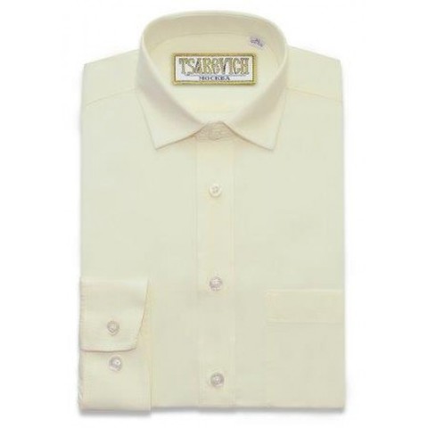 Молочная рубашка для мальчика TSAREVICH Whisper