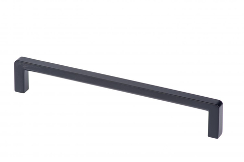 Ручка-скоба  128 мм, черная (205)