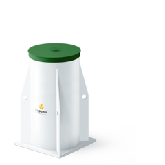 Усиленный кессон из полипропилена Евролос Кессон 1 (0.955x1.5)(955x955x1500см;73кг;) - арт.456146