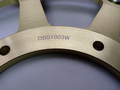 Передние тормозные диски ARASHI для Honda CBR 600 F4i 2001-2007 золотые