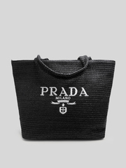 Шопер PRADA плетеная без молнии