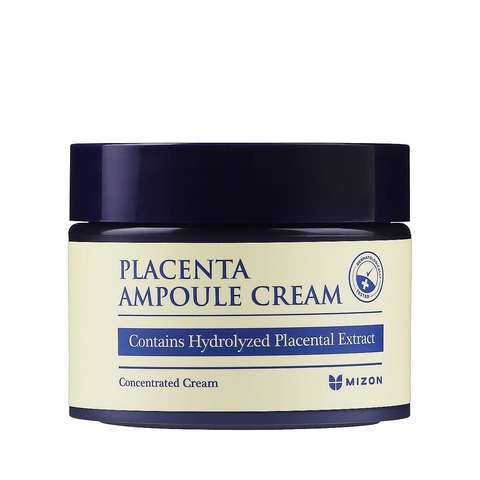 Антивозрастной плацентарный крем для лица Placenta Ampoule Cream MIZON