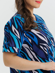 4630 Туника на пуговицах