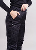 Премиальный костюм для лыж и зимнего бега Nordski Hybrid Hood Black/Fuchsia