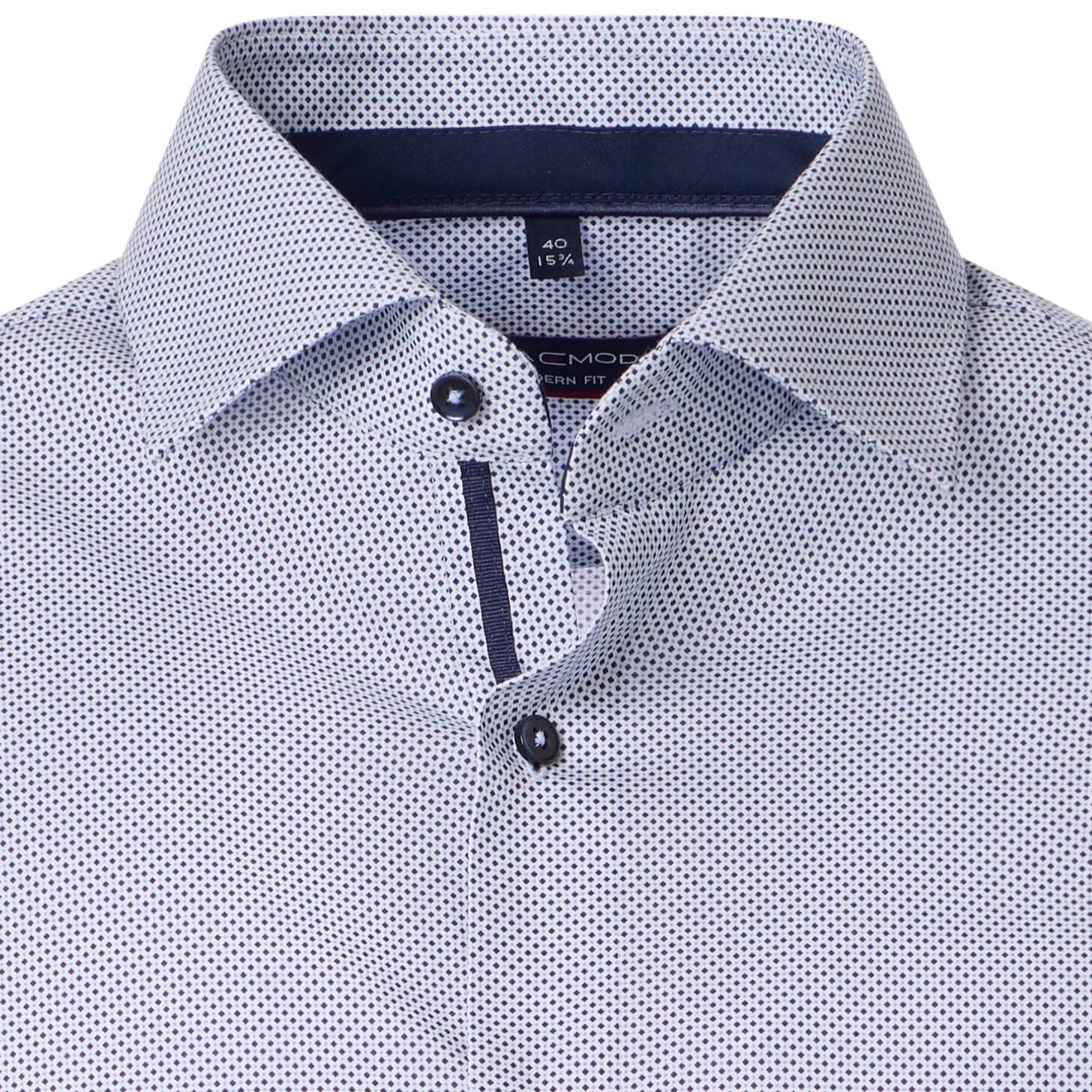 Сорочка мужская Casamoda Modern Fit 344332800-100 с утончённым принтом