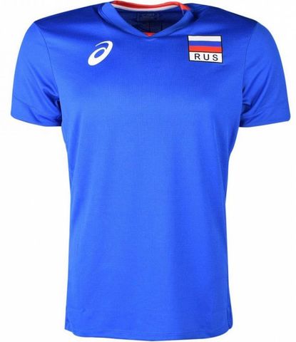 Футболка мужская волейбольная Asics Man RUSSIA SS Tee